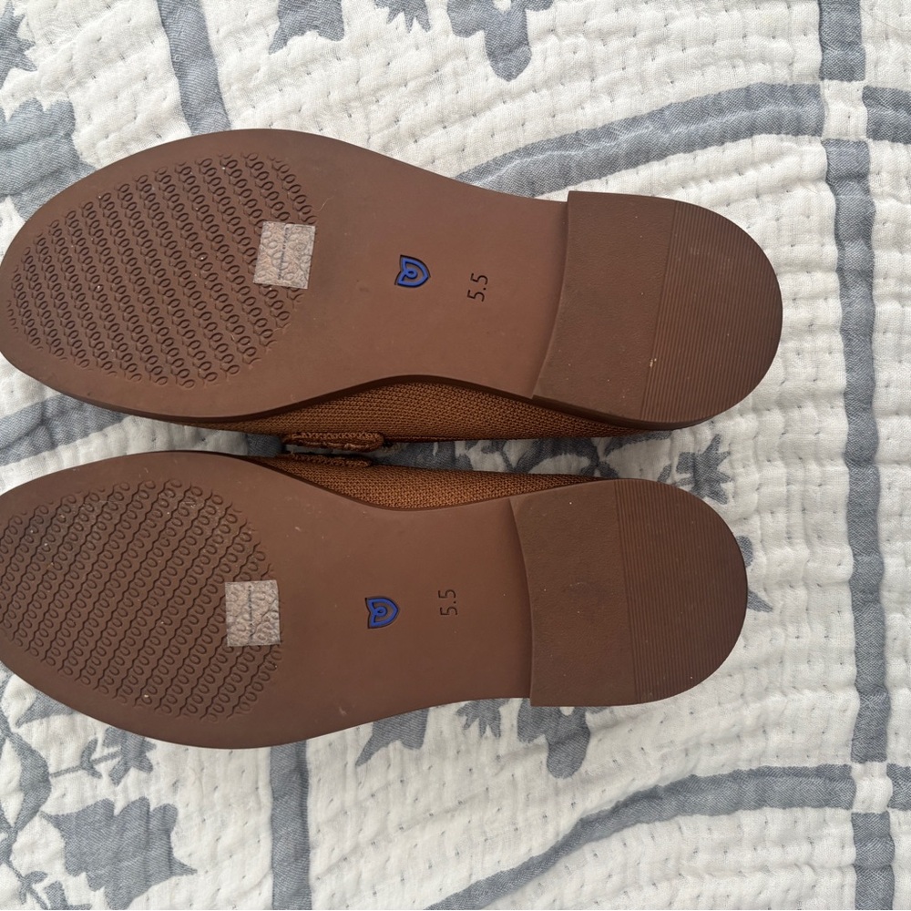Rothy's Women's Brown and Cream Penny Loafer - Picture 3 of 3
